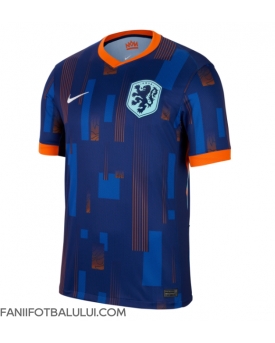 Țările de Jos Tricou Fotbal Replică European 2024 Barbati Deplasare